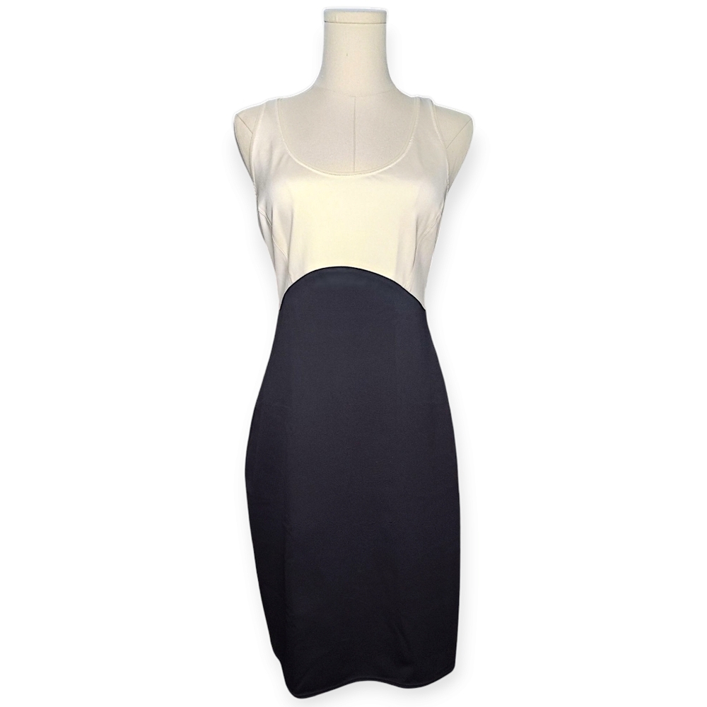 Halston Heritage Colorblock Pattern Mini Dress Women's Size 6